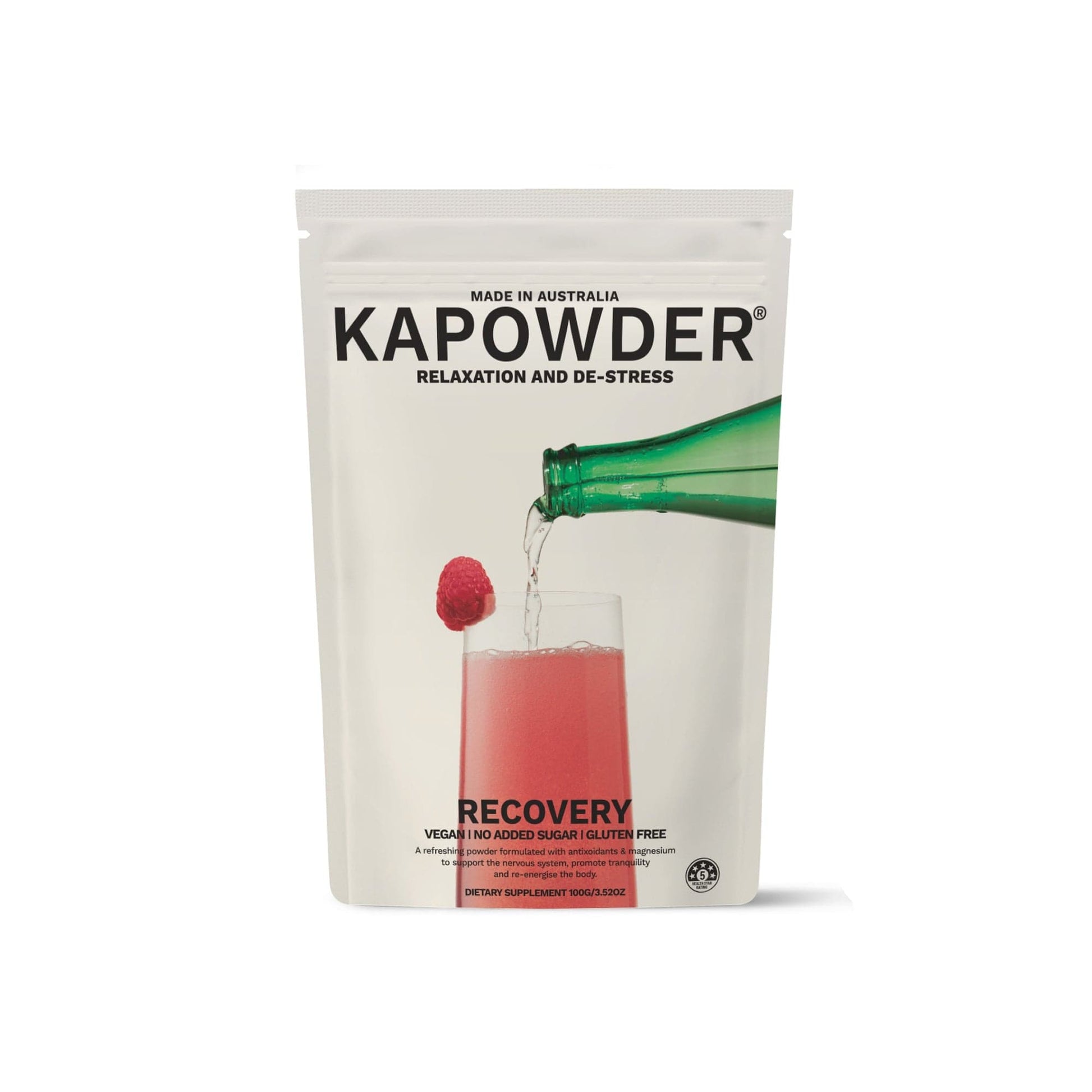 KAPOWDER® Vitamins & Supplements RECOVERY | Vegan-Friendly Magnesium Powder