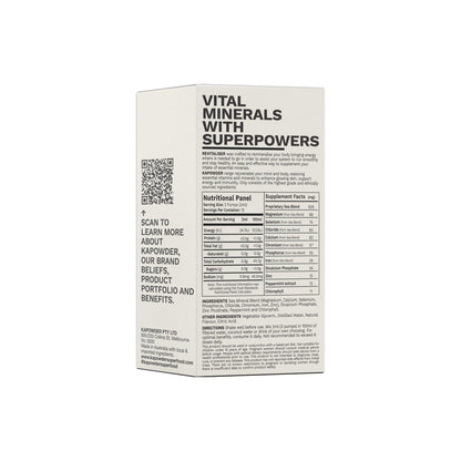 KAPOWDER® Vitamins & Supplements REVITALISER | Concentrated Essential Mineral Formula